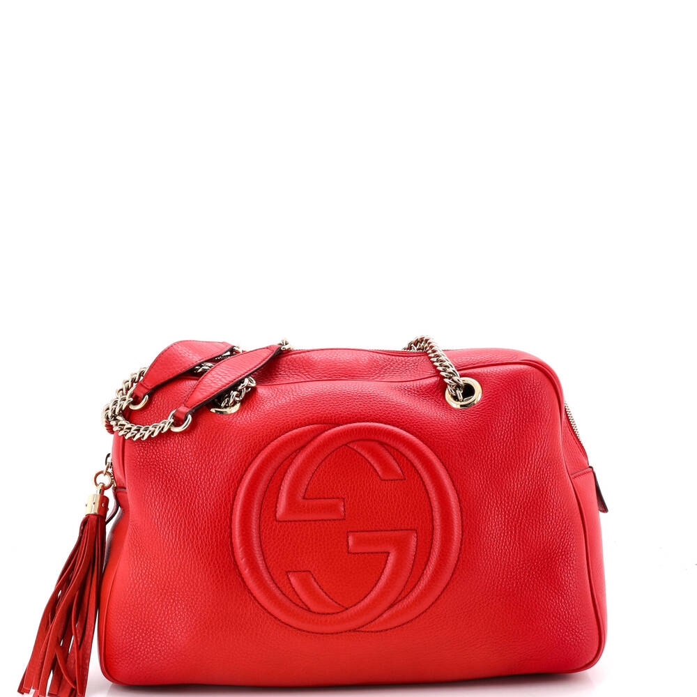 Gucci Soho Chain Zip Shoulder Bag #259463G10B